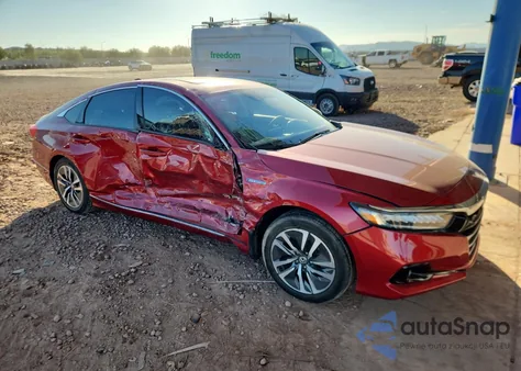 2021 Honda Accord Hybrid Ex z USA, uszkodzony, nr VIN 1HGCV3F4XMA008053